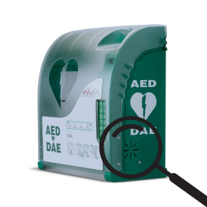 Display Cabinet Defibrillator Cabinet Aivia 230 With Siren And Heater